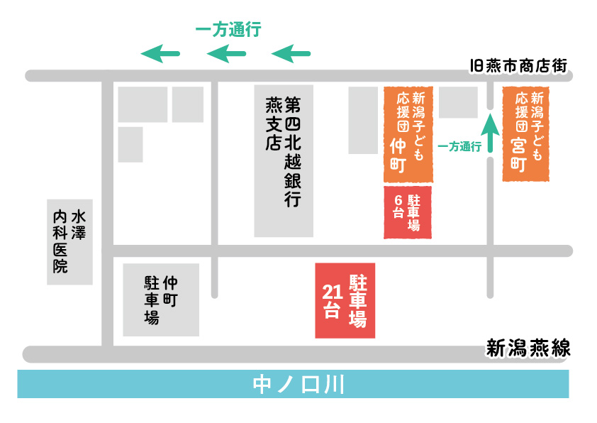parking 1 仲町拠点マップ